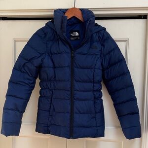 The North Face Women's Navy Puffer Jacket XS
